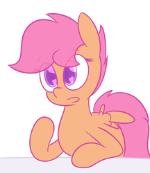 Size: 1280x1479 | Tagged: safe, artist:mr-degration, scootaloo, g4, female, filly, solo