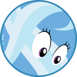 Size: 2512x2512 | Tagged: safe, trixie, pony, g4, ball, female, high res, inanimate tf, mare, morph ball, simple background, solo, story in the source, transformation, transparent background, trixieball, vector