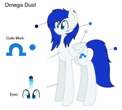 Size: 2100x1900 | Tagged: safe, artist:shadowangelz, oc, oc only, oc:omega dust, pony, earring, jewelry, male, ms paint, piercing, reference sheet, smiling, stallion