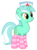 Size: 852x1152 | Tagged: safe, artist:tabrony23, lyra heartstrings, pony, unicorn, g4, clothes, female, mare, nurse, show accurate, simple background, socks, solo, striped socks, transparent background