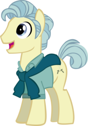 Size: 9349x13348 | Tagged: safe, artist:cyanlightning, mr. paleo, earth pony, pony, g4, the fault in our cutie marks, .svg available, absurd resolution, clothes, male, simple background, solo, stallion, transparent background, vector