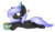 Size: 1024x600 | Tagged: safe, artist:despotshy, oc, oc only, oc:cloudy night, hat, party hat, present, simple background, solo, transparent background