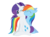 Size: 2592x1936 | Tagged: safe, artist:squipycheetah, rainbow dash, rarity, g4, bending, eyes closed, female, floppy ears, folded wings, happy, leaning, lesbian, looking back, nuzzling, one eye closed, ship:raridash, shipping, simple background, sitting, smiling, transparent background, vector