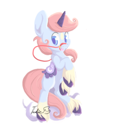 Size: 1024x1120 | Tagged: safe, artist:indiefoxtail, oc, oc only, pony, unicorn, bridle, rearing, saddle, solo, unshorn fetlocks