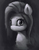 Size: 498x646 | Tagged: safe, artist:lmgchikess, fluttershy, g4, female, monochrome, solo