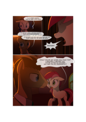 Size: 3541x5016 | Tagged: safe, artist:gashiboka, doctor whooves, rarity, roseluck, time turner, earth pony, pony, comic:recall the time of no return, g4, comic, male, stallion