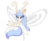 Size: 500x411 | Tagged: safe, artist:indiefoxtail, oc, oc only, oc:vanilla fluff, breezie, breeziefied, solo, species swap