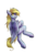 Size: 900x1350 | Tagged: safe, artist:dakosia, derpy hooves, pegasus, pony, g4, female, flying, grin, mare, simple background, smiling, solo, transparent background, underhoof, watermark