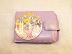 Size: 768x576 | Tagged: safe, photographer:kisscurl, cotton candy (g1), g1, irl, merchandise, photo, solo, wallet