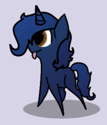 Size: 265x310 | Tagged: source needed, useless source url, safe, artist:dookin, oc, oc only, oc:starlight blossom, fanart, pointy ponies, solo, tongue out