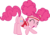 Size: 6000x4180 | Tagged: safe, artist:slb94, pinkie pie, buckball season, g4, absurd resolution, butt, clothes, cute, diapinkes, eyes closed, face down ass up, female, pinktails pie, plot, simple background, smiling, solo, transparent background, vector