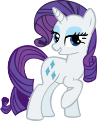 Size: 10006x12494 | Tagged: safe, artist:cyanlightning, rarity, g4, made in manehattan, .svg available, absurd resolution, female, simple background, solo, transparent background, vector