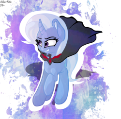 Size: 4569x4477 | Tagged: safe, artist:asika-aida, trixie, pony, unicorn, g4, magic duel, absurd resolution, alicorn amulet, female, mare, simple background, solo, transparent background, vector