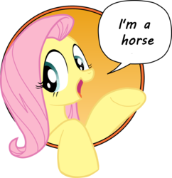 Size: 2000x2063 | Tagged: safe, idw, fluttershy, friendship is magic #3, g4, my little pony: friendship is magic (idw), bad advice fluttershy, captain obvious, exploitable meme, good advice fluttershy, high res, meme, speech bubble, talking, truth