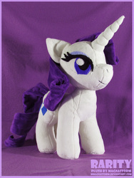 Size: 771x1028 | Tagged: safe, artist:magnastorm, rarity, g4, irl, photo, plushie, solo