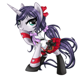 Size: 1024x1024 | Tagged: safe, artist:okapifeathers, pony, unicorn, crossover, love live!, love live! school idol project, nozomi tojo, ponified, simple background, solo, transparent background