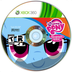 Size: 640x639 | Tagged: safe, rainbow dash, g4, cd, disc, fictional merchandise, simple background, video game, white background, xbox 360