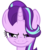 Size: 4428x5244 | Tagged: safe, artist:slb94, starlight glimmer, g4, absurd resolution, evil smile, looking at you, purple, simple background, smiling, smirk, solo, transparent background, vector