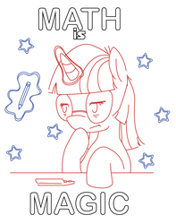 Size: 916x1165 | Tagged: safe, artist:liracrown, twilight sparkle, g4, calculator, glasses, messy mane, simple background, text, tired, vector, white background