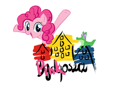 Size: 4092x2893 | Tagged: safe, artist:sweeterwho, gummy, pinkie pie, g4, pinkoszcz