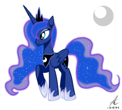 Size: 3000x2700 | Tagged: safe, artist:truffle shine, princess luna, g4, female, high res, simple background, solo, transparent background