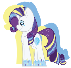 Size: 1312x1264 | Tagged: safe, artist:eivilpotter, rarity, g4, female, rainbow power, solo