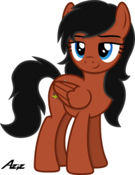 Size: 1024x1323 | Tagged: safe, artist:the-aziz, oc, oc only, pegasus, pony, simple background, transparent background, vector