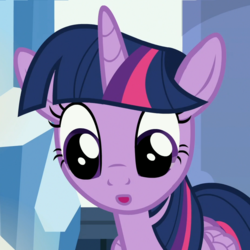 Size: 924x924 | Tagged: safe, screencap, twilight sparkle, alicorn, pony, g4, the times they are a changeling, floppy ears, twilight sparkle (alicorn)