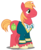 Size: 1000x1227 | Tagged: safe, artist:dragonchaser123, big macintosh, earth pony, pony, filli vanilli, g4, clothes, male, ponytones, ponytones outfit, simple background, solo, stallion, transparent background, vector