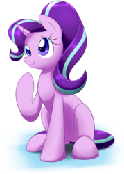 Size: 1000x1395 | Tagged: safe, artist:acersiii, starlight glimmer, pony, g4, :3, cute, female, simple background, solo, transparent background