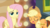 Size: 457x256 | Tagged: safe, screencap, applejack, fluttershy, earth pony, pegasus, pony, g4, viva las pegasus, discovery family logo, duo, female, floppy ears, mare