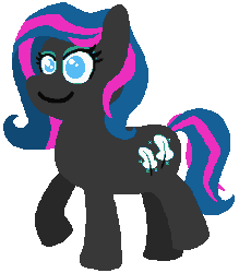 Size: 278x317 | Tagged: safe, artist:threetwotwo32232, oc, oc only, oc:obabscribbler, earth pony, pony, animated, gif, simple background, solo, transparent background