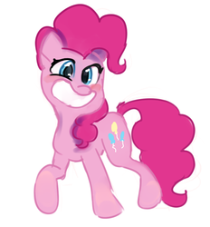 Size: 916x986 | Tagged: safe, artist:grawolfquinn, pinkie pie, g4, female, newbie artist training grounds, solo