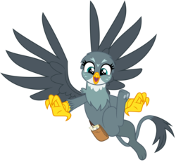 Size: 5000x4623 | Tagged: safe, artist:dashiesparkle, gabby, griffon, g4, the fault in our cutie marks, .ai available, absurd resolution, cute, female, gabbybetes, simple background, solo, transparent background, vector