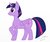 Size: 960x810 | Tagged: safe, artist:gamerbro360, twilight sparkle, alicorn, pony, g4, dock, female, folded wings, horn, mare, newbie artist training grounds, raised hoof, signature, simple background, solo, tail, twilight sparkle (alicorn), white background, wings