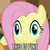 Size: 334x334 | Tagged: safe, edit, edited screencap, screencap, applejack, fluttershy, g4, my little pony: friendship is magic, viva las pegasus, argument in the comments, caption, duckery in the comments, faic, image macro, las pegasus stare, meme, reaction image, smiling, text, this is fine, thousand yard stare