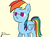 Size: 1892x1416 | Tagged: safe, artist:jackdragen, rainbow dash, g4, female, newbie artist training grounds, solo