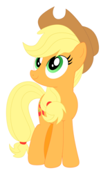 Size: 2787x4392 | Tagged: safe, artist:mirrorcrescent, applejack, g4, female, high res, newbie artist training grounds, solo