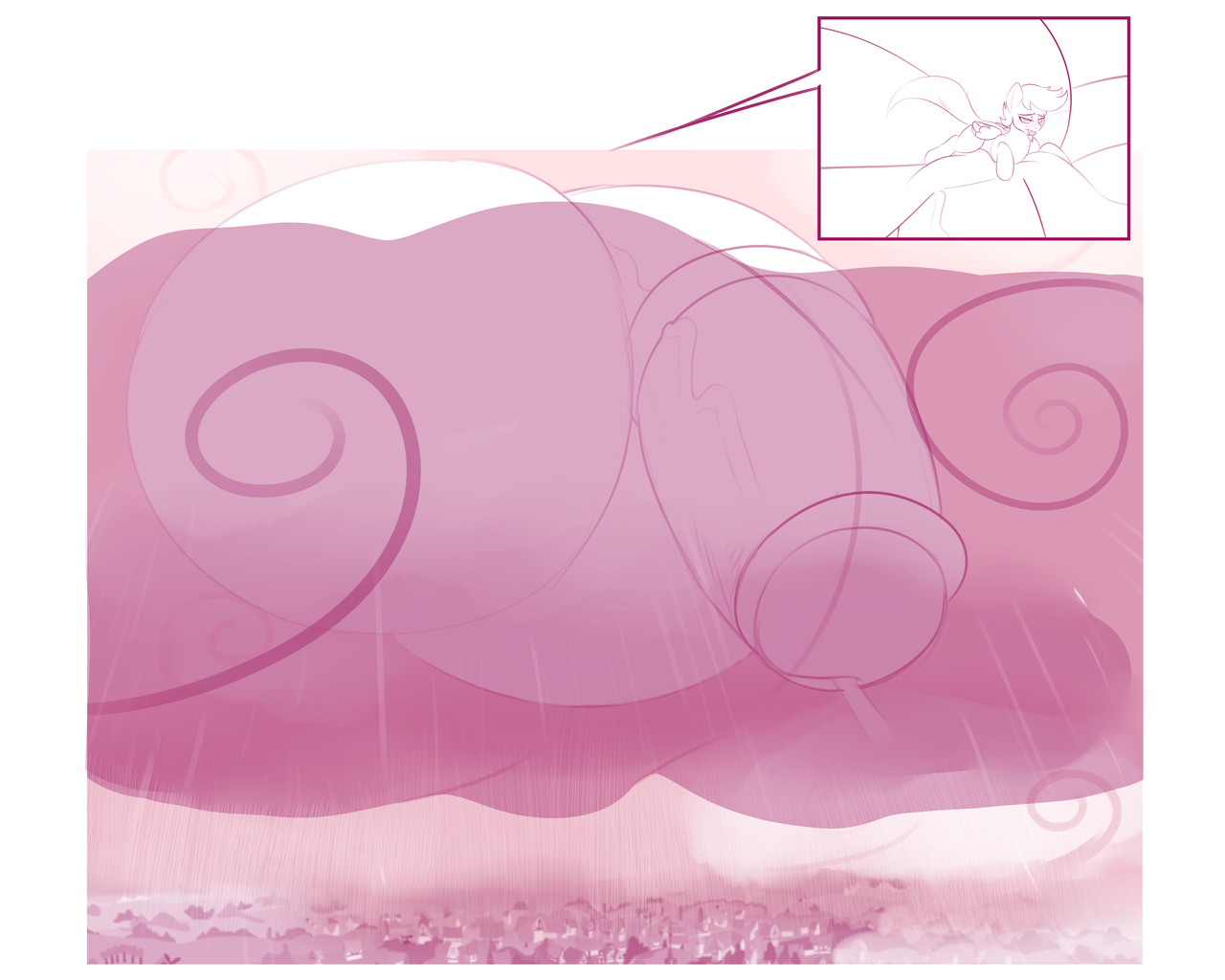 oc:cloud weaver, comic:cumulus seeding, absurd resolution, ball expansion, ...