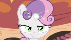 Size: 1280x720 | Tagged: safe, screencap, sweetie belle, pony, g4, twilight time, sweetie belle's magic brings a great big smile