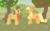 Size: 1280x800 | Tagged: safe, artist:bibliodragon, applejack, caramel, g4, male, ship:carajack, shipping, straight