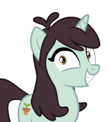 Size: 3000x3317 | Tagged: safe, artist:sollace, sprout greenhoof, pony, unicorn, g4, viva las pegasus, .svg available, belle sprout, female, high res, horn, las pegasus resident, looking at you, mare, show accurate, simple background, solo, transparent background, vector