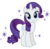 Size: 4016x3920 | Tagged: safe, artist:meganlovesangrybirds, rarity, g4, c:, cute, female, glowing, looking at you, raribetes, simple background, smiling, solo, sparkles, transparent background, vector