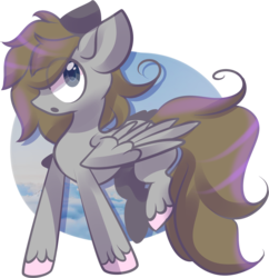 Size: 1717x1774 | Tagged: safe, artist:olivecow, oc, oc only, oc:digital dusk, pony, solo