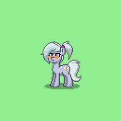 Size: 391x393 | Tagged: safe, sugarcoat, pony, pony town, equestria girls, g4, equestria girls ponified, female, glasses, pixel art, ponified, solo