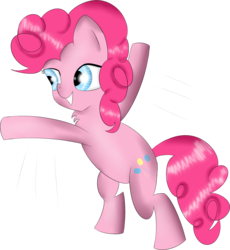 Size: 2031x2209 | Tagged: safe, artist:brok-enwings, pinkie pie, g4, female, high res, newbie artist training grounds, solo