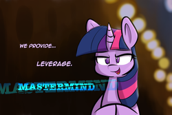 Size: 1280x853 | Tagged: safe, artist:heir-of-rick, part of a set, twilight sparkle, g4, dialogue, female, leverage, solo