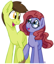 Size: 802x948 | Tagged: safe, artist:bloodorangepancakes, oc, oc only, oc:offkey lime, earth pony, pony, glasses