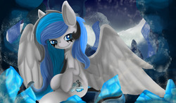 Size: 1417x827 | Tagged: dead source, safe, artist:lunaritass, oc, oc only, pegasus, pony, solo