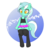 Size: 2200x2200 | Tagged: safe, artist:canister, lyra heartstrings, pony, unicorn, semi-anthro, g4, :3, belly button, bipedal, clothes, cute, female, high res, mare, midriff, miniskirt, panties, pleated skirt, skirt, skirt lift, socks, solo, striped underwear, tank top, thigh highs, underwear, upskirt, white underwear, zettai ryouiki
